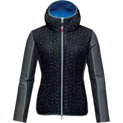 ROSSIGNOL W PALMARES LIGHT HOOD JKT BLACK 21