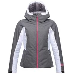 ROSSIGNOL W COURBE HEATHER JKT HEATHER GREY 22