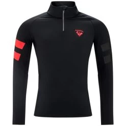 ROSSIGNOL CLASSIQUE HERO 1/2 ZIP BLACK 23