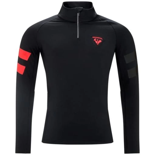 ROSSIGNOL CLASSIQUE HERO 1/2 ZIP BLACK 23 6 ROSSIGNOL CLASSIQUE HERO 1/2 ZIP BLACK 23 -Get More From Ski. 9 119881 classique hero 1 2 zip black rllml03 200 01