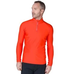 ROSSIGNOL CLASSIQUE 1/2 ZIP OXY ORANGE 23