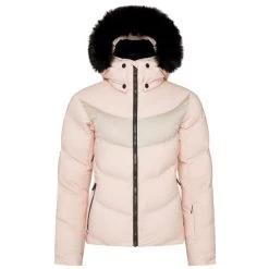 ROSSIGNOL W SIGNATURE DOWN JKT POWDER PINK 23