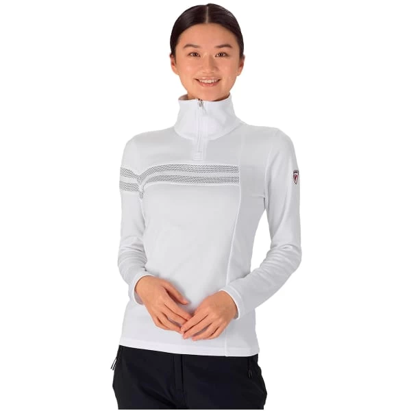 ROSSIGNOL W RESORT 1/2 ZIP WHITE 23 1 ROSSIGNOL W RESORT 1/2 ZIP WHITE 23