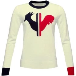 ROSSIGNOL W ALYA ROUND NECK WHITE 23