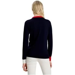 ROSSIGNOL W ALYA ROUND NECK DARK NAVY 23 -Get More From Ski. 9 120050 rllwo04 715 03