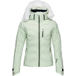 ROSSIGNOL W DEPART JKT POWDER GREEN 20