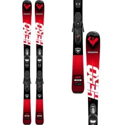 Rossignol Hero Junior Ski 100 - 130 + Kid 4 GW Binding 2023