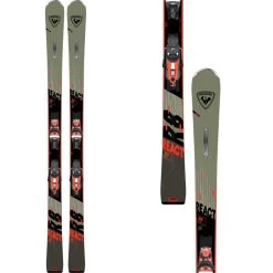 Get More From Ski. 10 Rossignol React 8 CAM Ski + NX 12 Konect GW Binding 2023